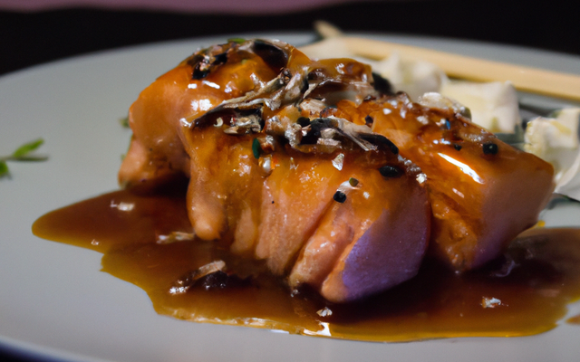 Saumon sauce Teriyaki