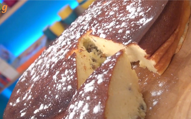 Gâteau mousseux au fromage blanc