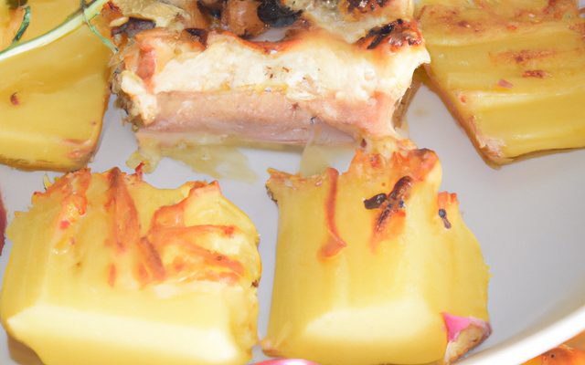 Gratins de pommes de terre aux jambon