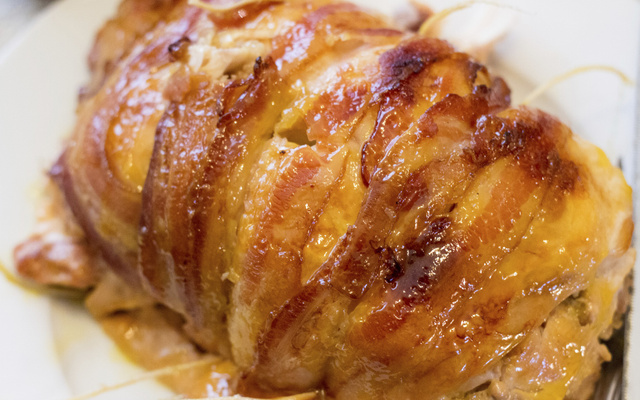 Rôti de porc façon orloff