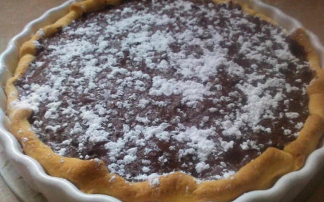 Tarte aux noix et chocolat incontournable
