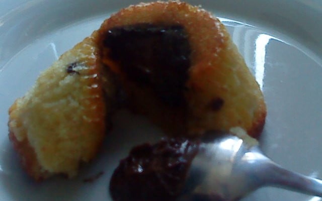 Fondant aux 2 chocolats