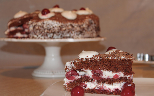 Forêt noire crémeuse