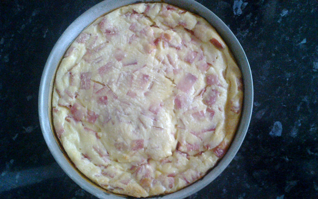 Soufflé au jambon