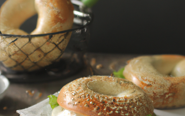 Bagel au camembert
