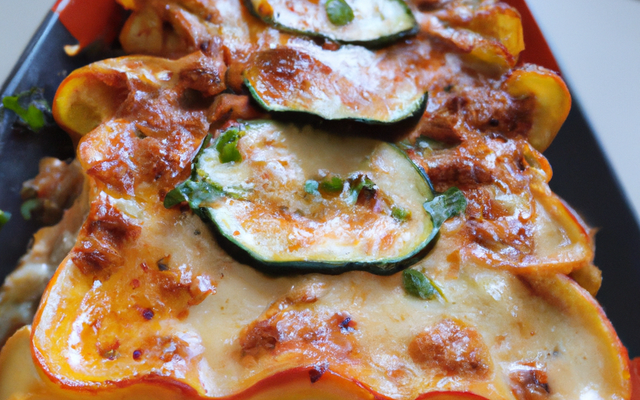 Mes lasagnes de courgettes au coulommiers