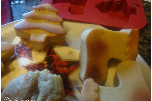 Petits cakes moelleux à la vanille