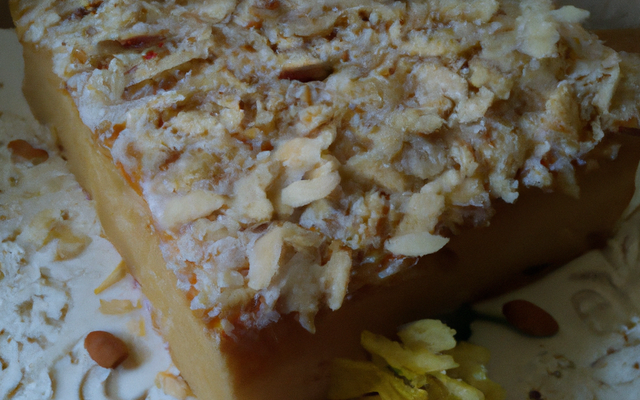 Gâteau aux amandes fraîches