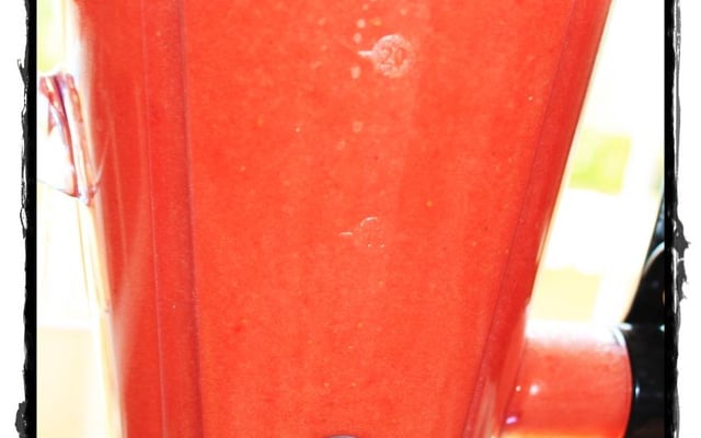 Sorbet à la fraise économique