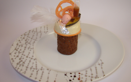 Nid de Pâques carambar et banane Fressinette