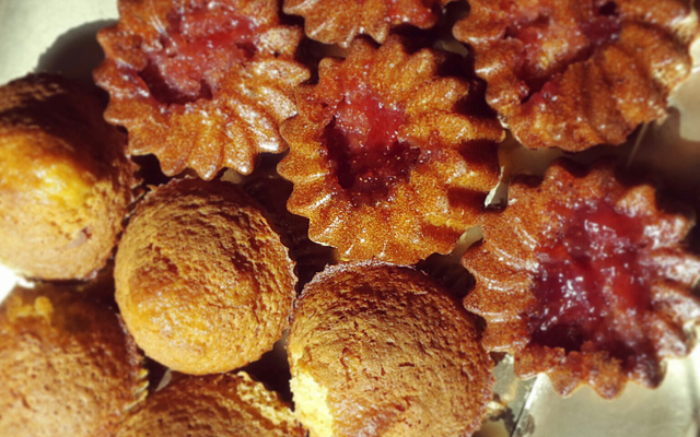 Muffins (cœur Nutella) maison