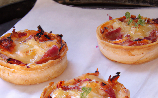 Mini-tartes flambées