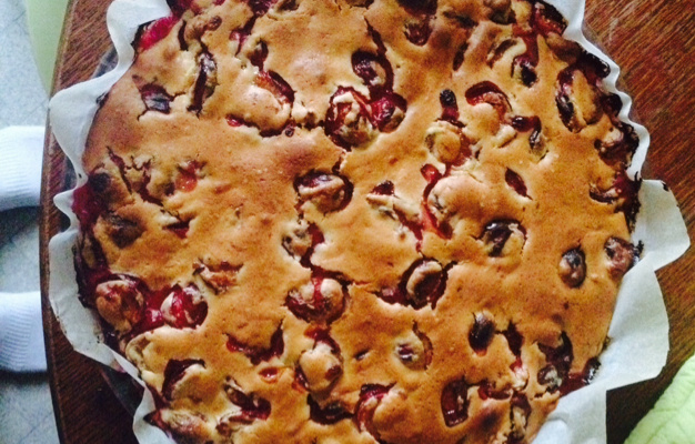 Cake gourmand aux prunes