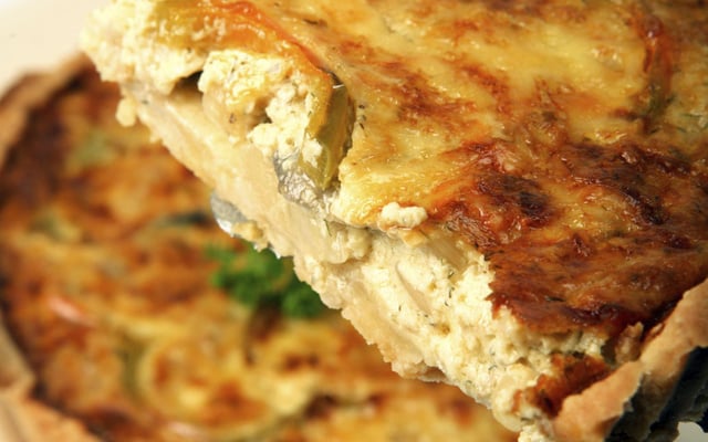 Tarte aux oignons et à l'Epoisses