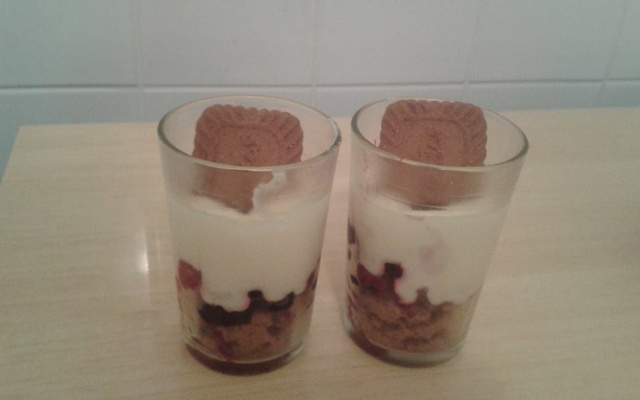 Tiramisu framboises speculoos