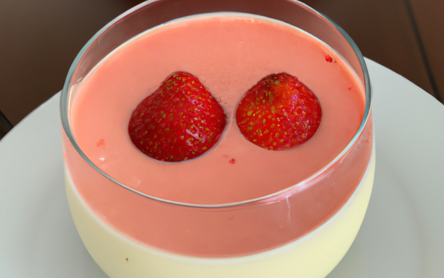 Crème aux fraises facile