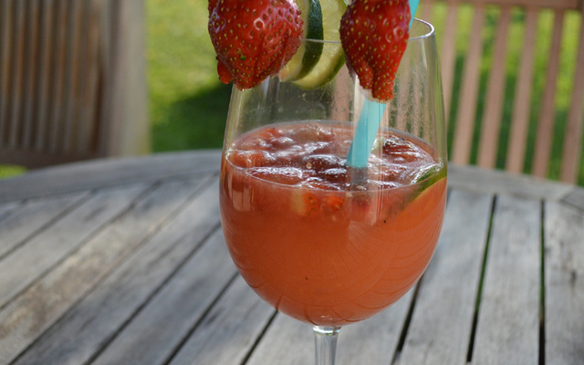 Cocktail 100% fruits, spécial terrasse