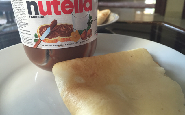 Pâte à crêpe au mixeur