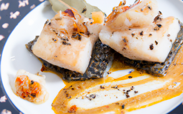 Dos de cabillaud à la tapenade