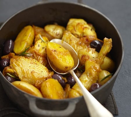 Cocotte de poulet et pommes de terre Princesse Amandine