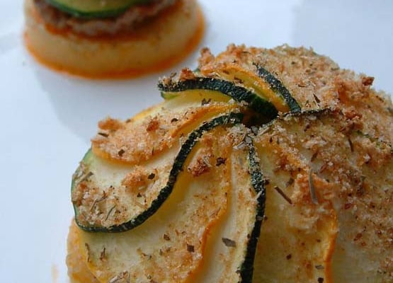 Tarte courgette d'été