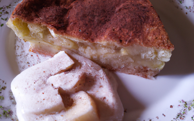 Gâteau au yaourt et aux pommes économique