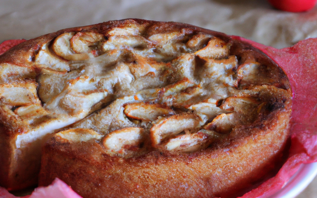 Gâteau aux pommes sans gluten