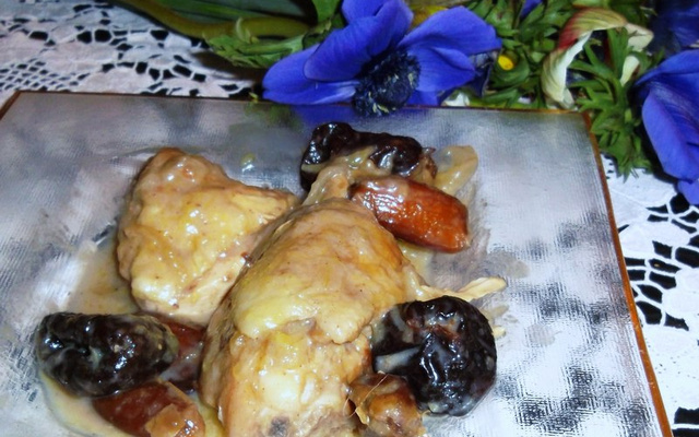 Ambroisine de poulet aux fruits secs