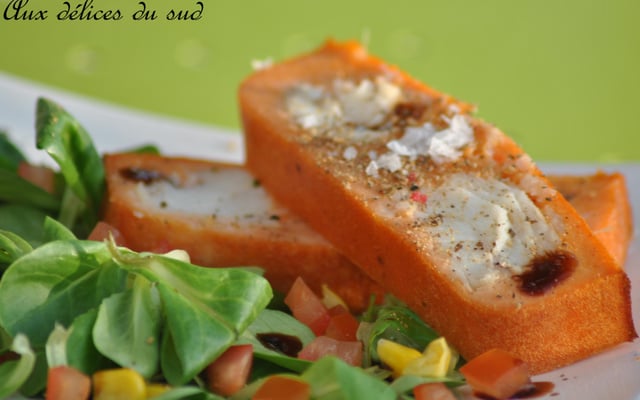 Terrine de lotte à la tomate