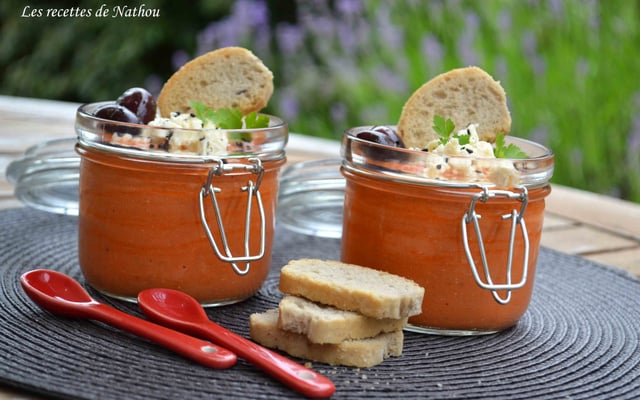 Gaspacho à la mode grecque
