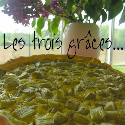 Tarte à la rhubarbe inratable