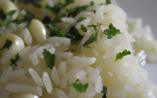 Riz à l'ail