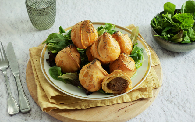 Mini tourtes à la viande « Samsa Tulip »