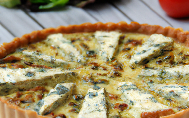 Tarte au roquefort classique