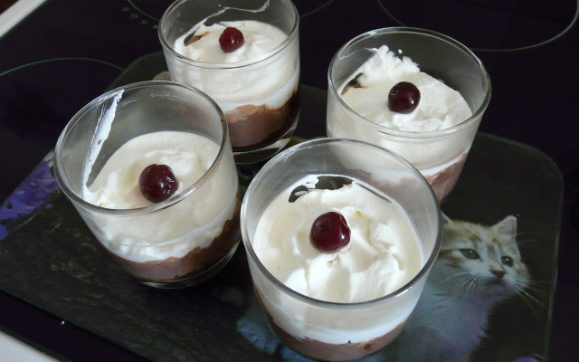 Verrine de Forêt noire