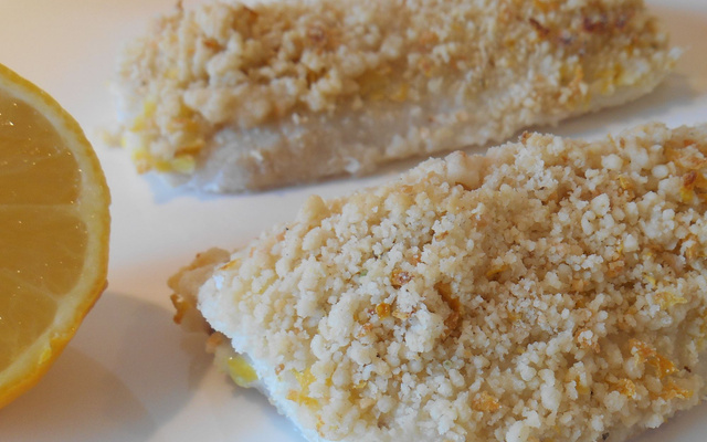 Poisson au crumble citronné original