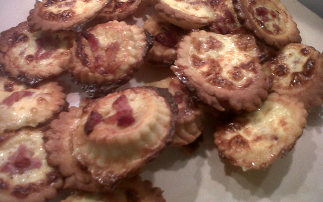 Mini quiches apéritives