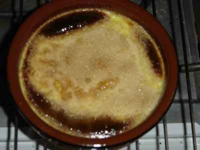 Crème brûlée simple et bonne