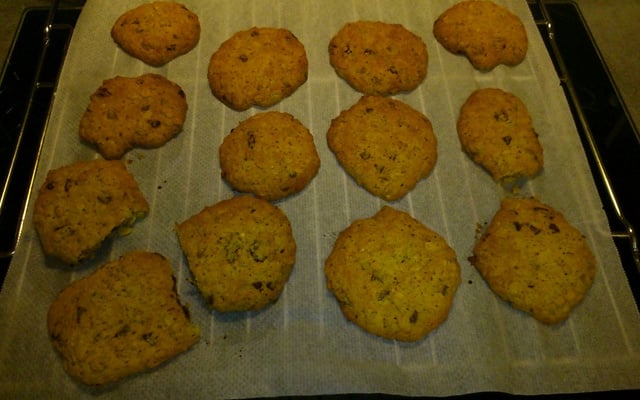 Cookies au muesli et aux pépites de chocolat