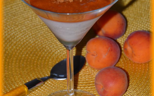 Panna cotta aux abricots