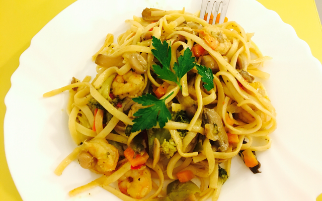 Salade de nouilles asiatiques