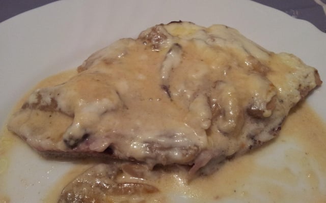 Escalope de veau comtoise classique