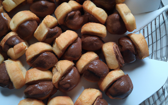 Petits croquants de nutella