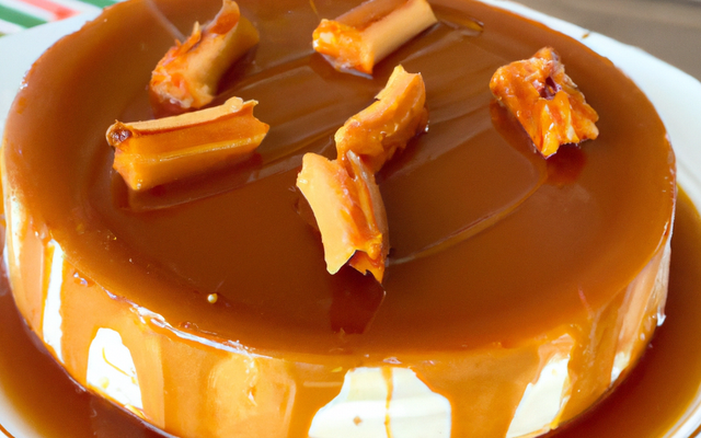 Charlotte mascarpone et caramel