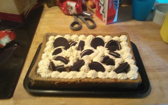 Cheescake oreo maison
