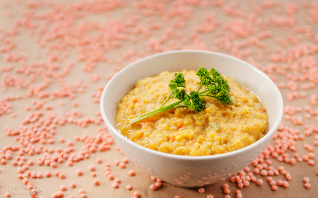 Curry de Lentilles Corail (Dahl)