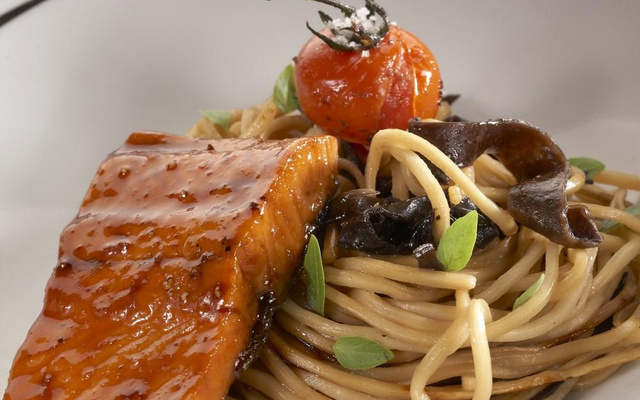 Saumon laqué à la Mayonnaise