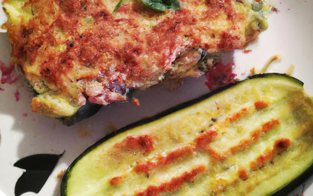 Gratin de thon & courgette