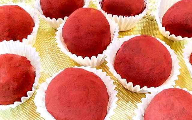 Truffes chocolat et marron sans gluten et sans lait