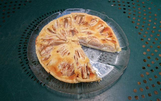 Tarte aux pommes 'reinettes'